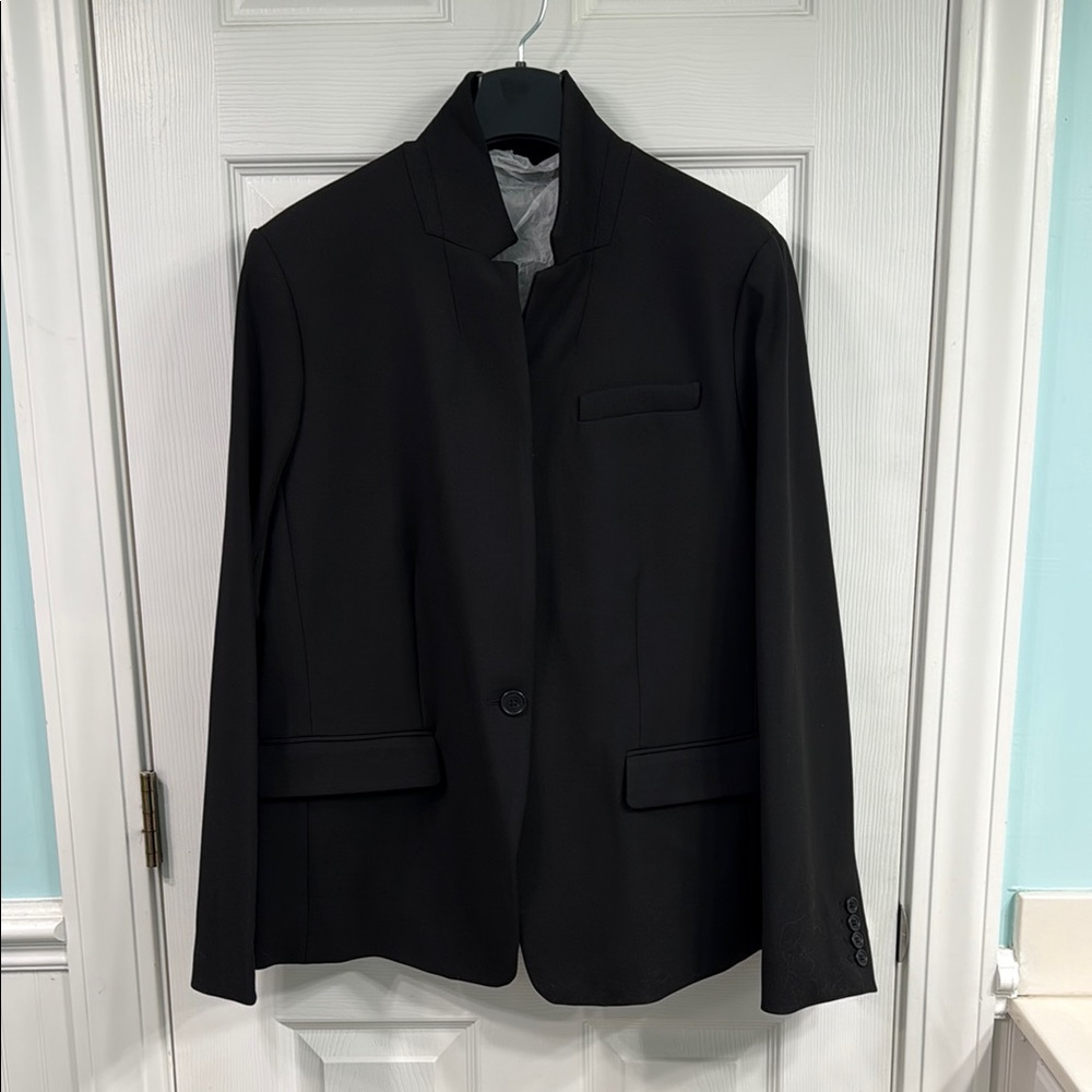 NWT J. Crew Regent Blazer in black.  Size 20.